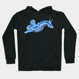 Blue Sea Slug Hoodie